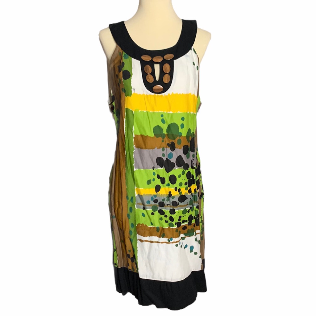 Itw By Claude Brown Shift Dress, 12